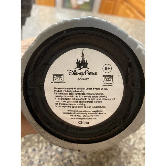 Disney Parks Exclusive Maleficent Dragon Souvenir Tumbler Cup Mug with Straw (2) - Picture 8 of 8